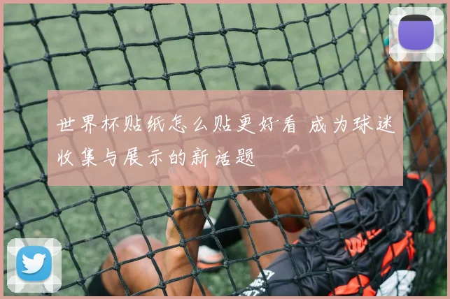 世界杯贴纸怎么贴更好看 成为球迷收集与展示的新话题