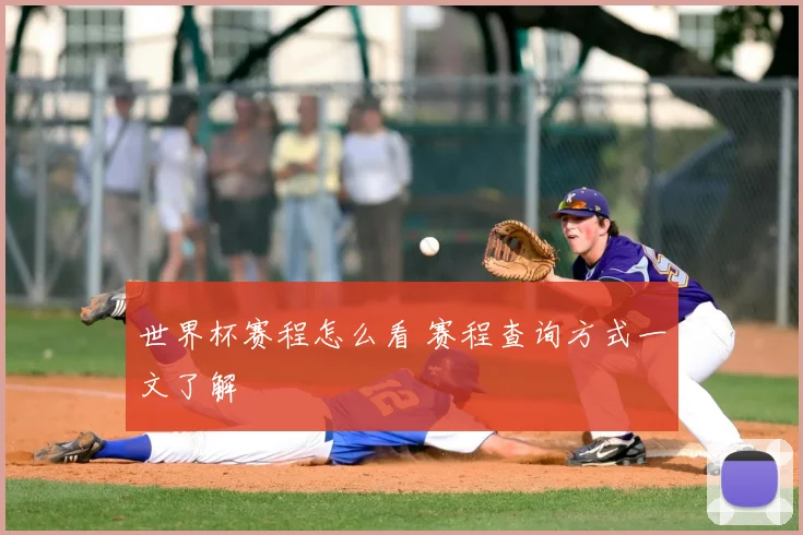 世界杯赛程怎么看 赛程查询方式一文了解